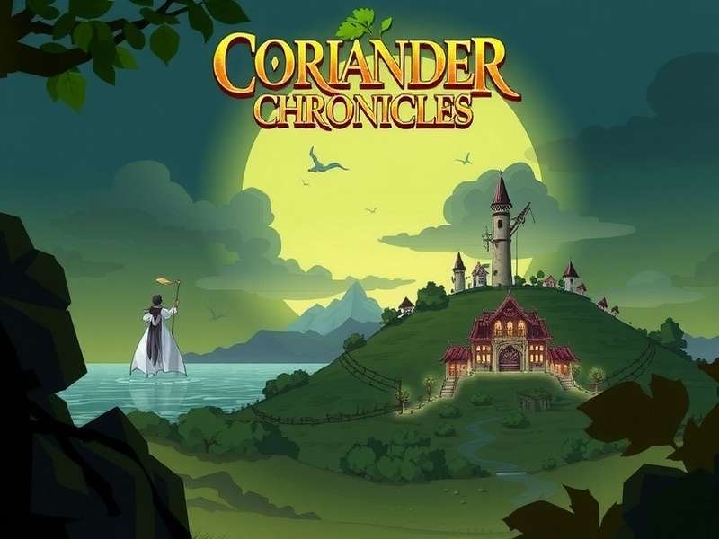 Coriander Chronicles main game visual Coriander Chronicles game artwork